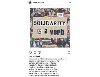 Emma Watson wegen palästinensischer Solidaritätspost kritisiert
