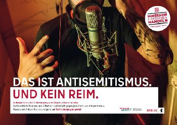 Berlin startet Aufklärungskampagne gegen Antisemitismus