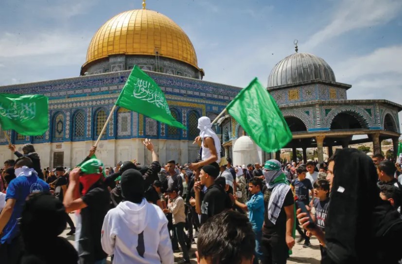 Die Hamas ruft zum Massenaufstieg am Nakba-Tag auf den Tempelberg auf