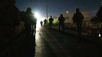 11 Terrorverdächtige bei nächtlichen IDF-Operationen festgenommen