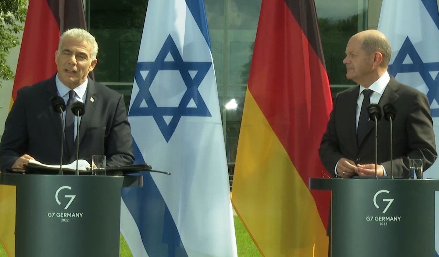 Israels Ministerpräsident Lapid zu Besuch in Berlin