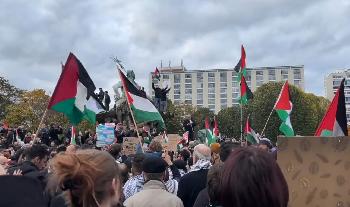 Nachspiel der Gewalt: Massenverhaftungen und Hassdelikte bei Berliner Demo