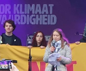 Hamas Sympathien bei Klima-Demo: Greta Thunberg und Freundin Sara Rachdan unter heftiger Kritik