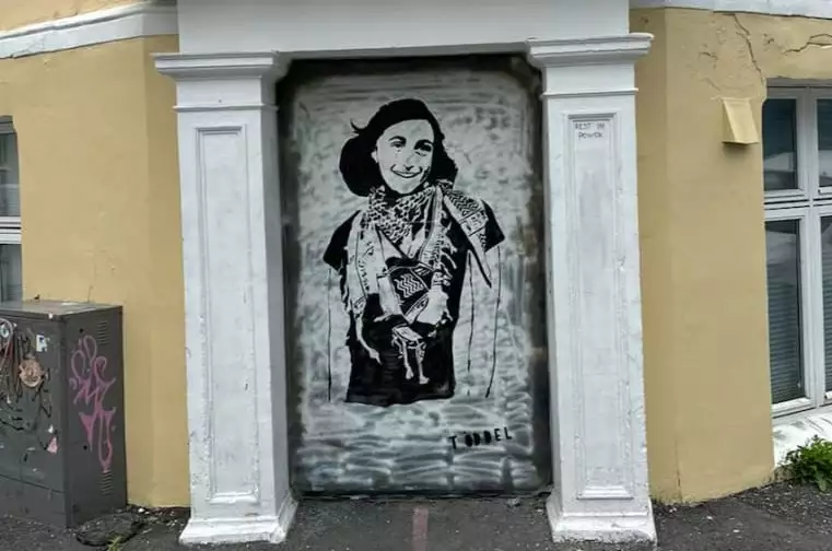 Kontroverse um Anne-Frank-Mural in Norwegen: Antisemitismus oder Kunst?