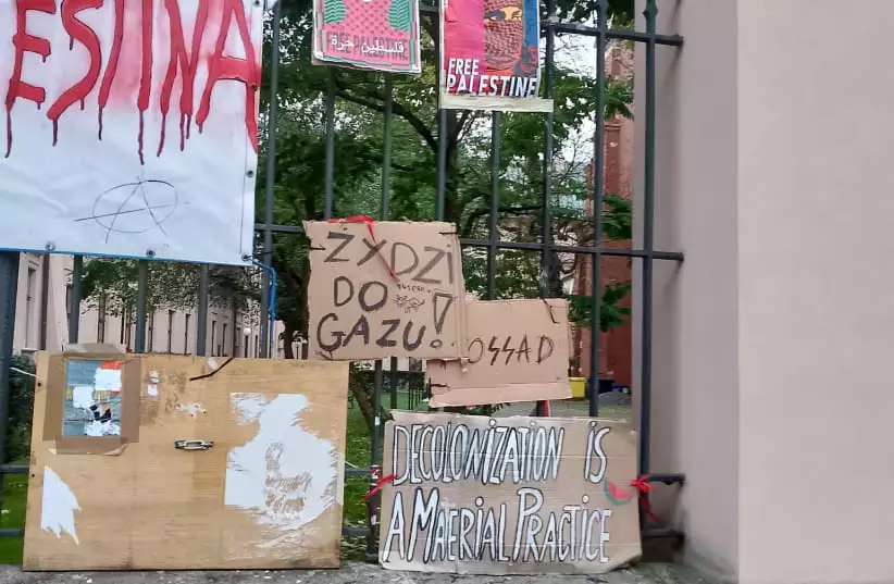 Antisemitisches Banner an der Uni Krakau sorgt für Empörung