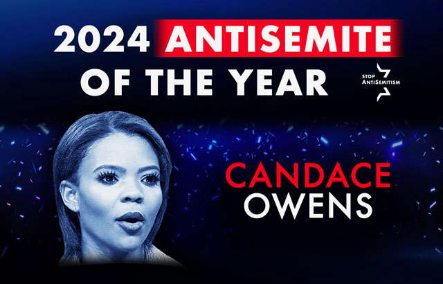 Candace Owens zur „Antisemitin des Jahres 2024“ gekürt